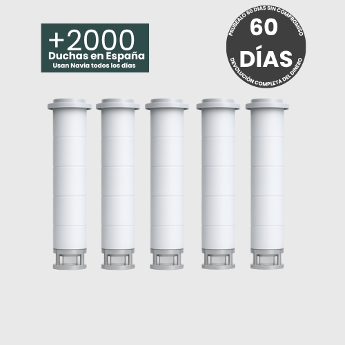 Pack de 5 Filtros de Repuesto